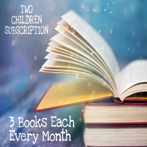 Two Children – 3 Books Each Per Month