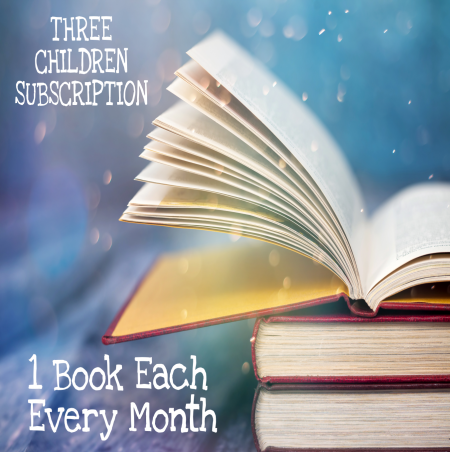 Three Children – 1 Book Each Per Month